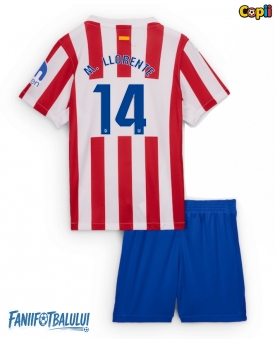 Atletico Madrid Marcos Llorente #14 Echipament de Fotbal Replică 2025-26 Copii Acasa (+ Șorturi)